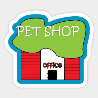 pet shop Sticker